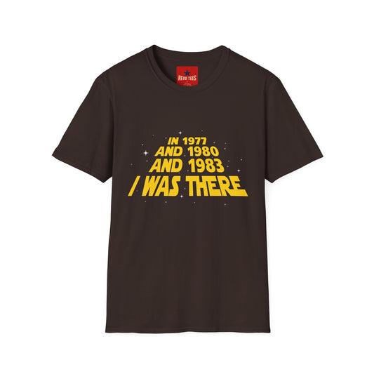1977, 1980 & 1983 I Was There T-Shirt — Retro Fan Years Tee