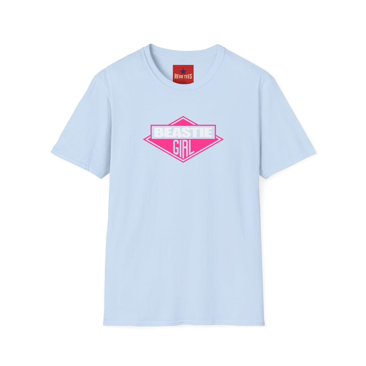 Revotees Beastie Girl Retro Pink Logo for Women T-Shirt - alternate view 9