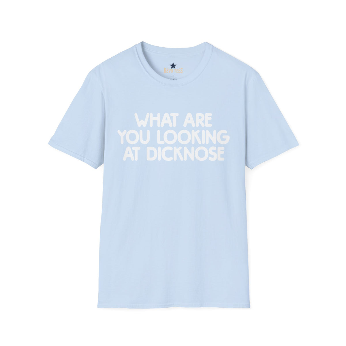 Revotees Funny Graphic What Are You Looking at Dicknose Novelty T-Shirt - alternate view 9
