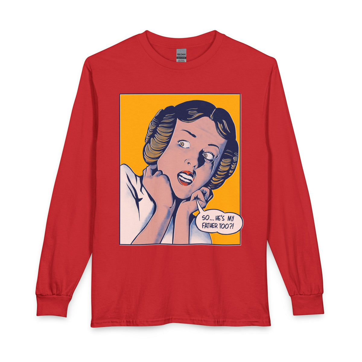 Revotees Princess Leah Long-Sleeve So Hes My Father Too Graphic T-Shirt - alternate view 11