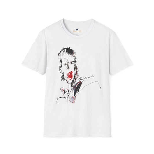 Revotees The Clash Joe Strummer by Ray Lowry Unisex Softstyle T-Shirt - alternate view 2