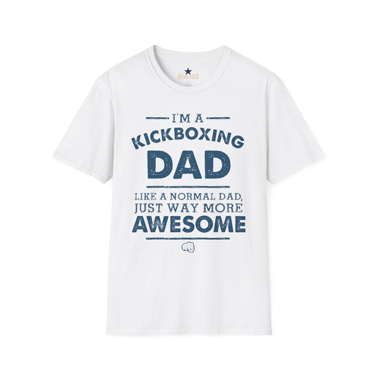 Revotees Kickboxing Dad Im a Kickboxing Dad Athletic Fathers Day T-Shirt - alternate view 2