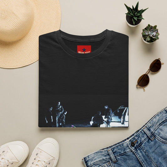 Banksy T-Shirt — Moody Night Street Scene Graphic Tee (12/05/01)