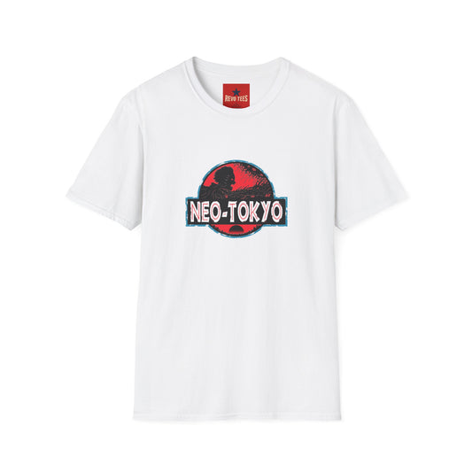 Neo-Tokyo Graphic T-Shirt — Retro Cyberpunk Japan Logo