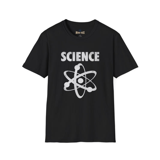 Revotees Science Atom Graphic Retro Stem for Scientists Students T-Shirt - alternate view 2
