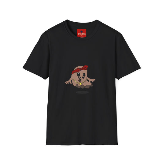 Cute Pirate Sloth T-Shirt — Cartoon Sloth with Bandana Tee