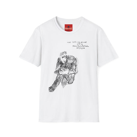 Joe Strummer - The Clash - By Ray Lowry - Unisex Softstyle T-Shirt