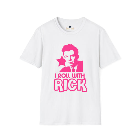 Revotees Rick Astley Unisex Softstyle T-Shirt - alternate view 2