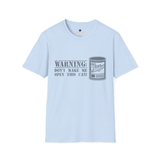 Revotees Warning Dont Make Me Open This Can Funny Whoopass Can Graphic T-Shirt - alternate view 2