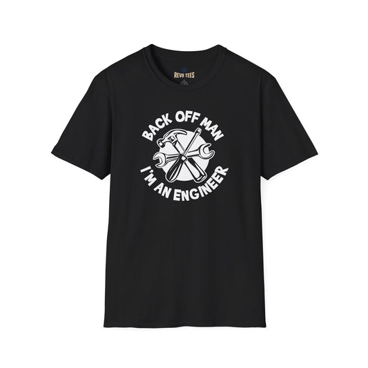 Revotees Engineer Back Off Man Im an Engineer Mechanical Tools T-Shirt - alternate view 2