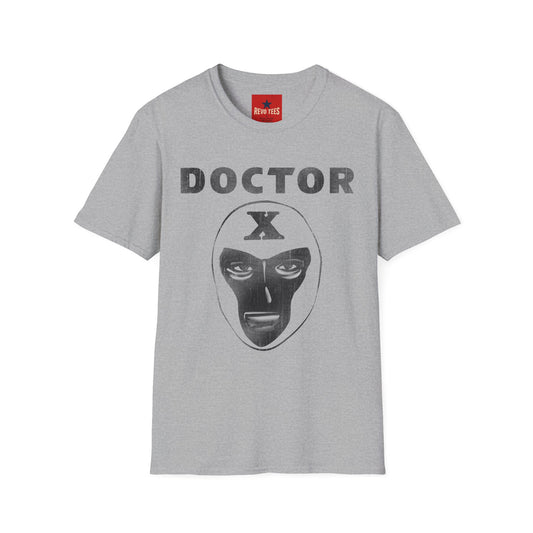 Doctor X Wrestling Mask T-Shirt — Retro Lucha Luchador Graphic Tee
