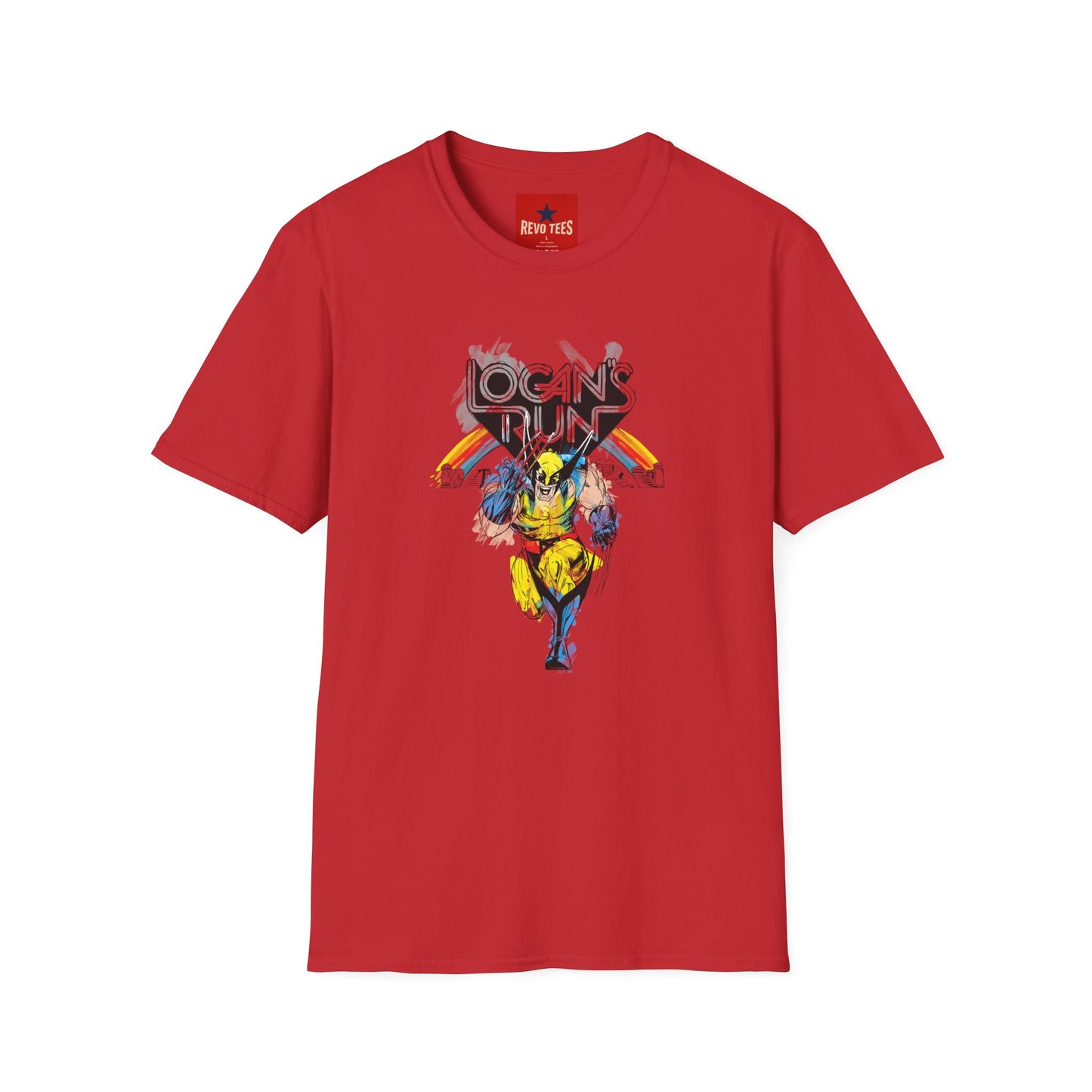Wolverine Logan on the Run Unisex Softstyle T-Shirt