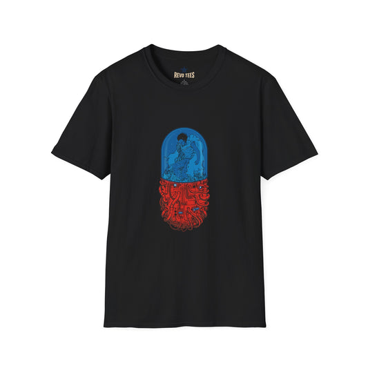 Revotees Love Is Loud Blue Capsule Graphic T-Shirt - alternate view 2