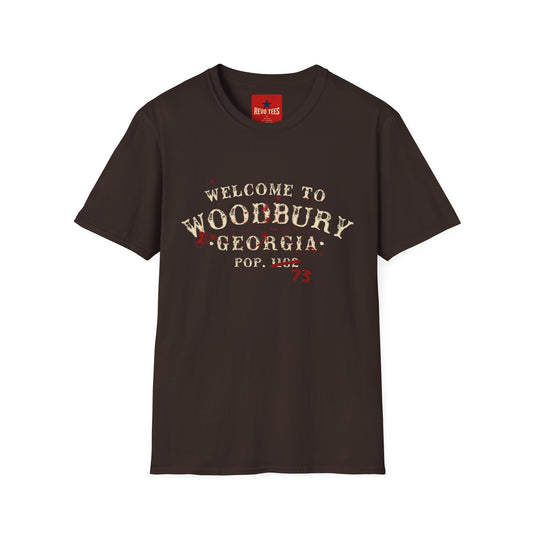 Welcome to Woodbury Georgia T‑Shirt — Vintage Small Town Tee