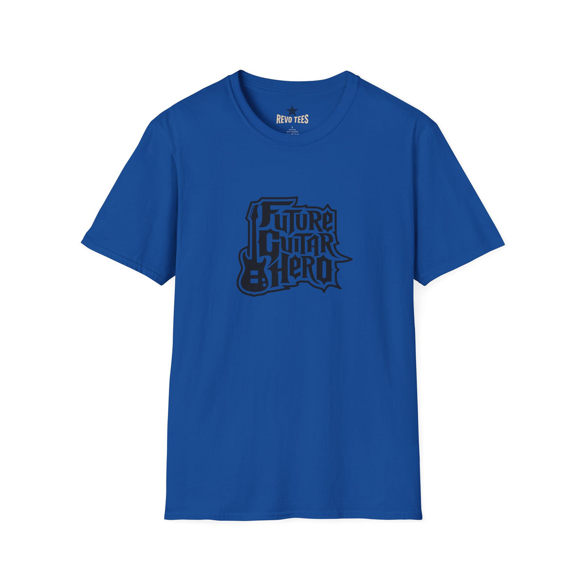 Revotees Future Guitar Hero Unisex Softstyle T-Shirt - alternate view 8