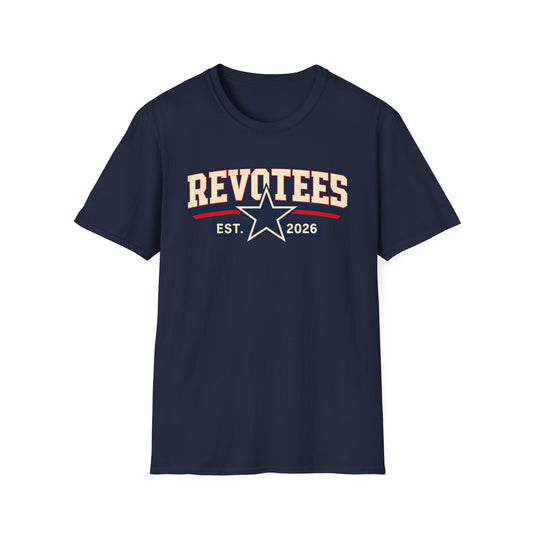 REVOTEES EST. 2026 Varsity T-Shirt
