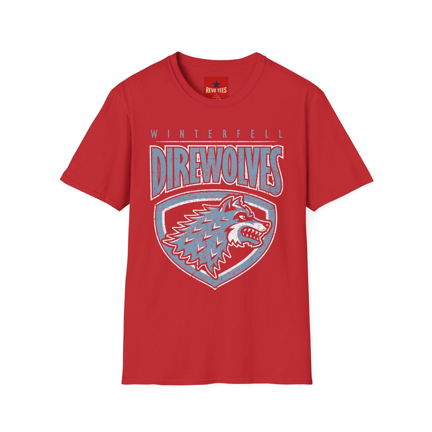 Direwolves - Winterfell Unisex Softstyle T-Shirt