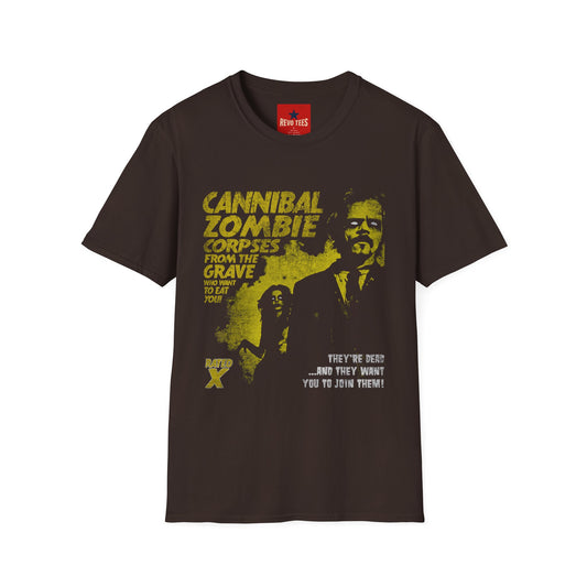 Cannibal Zombie Movie Quote T-Shirt — Retro Horror Tee
