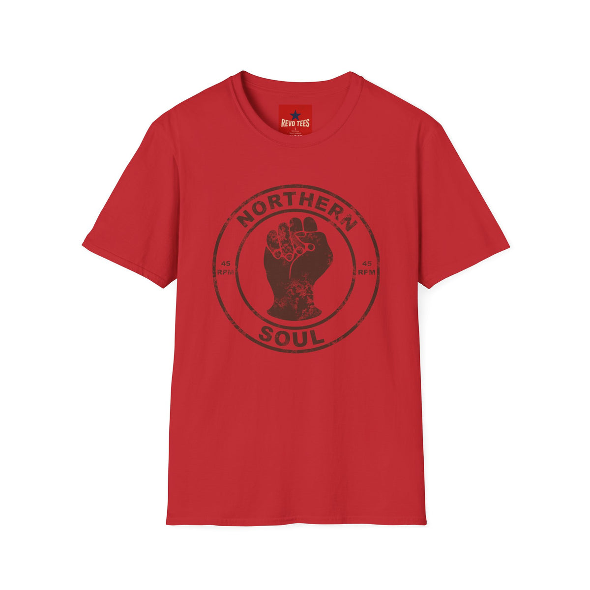 Revotees Northern Soul Fist Vintage Mod Music T-Shirt - alternate view 10