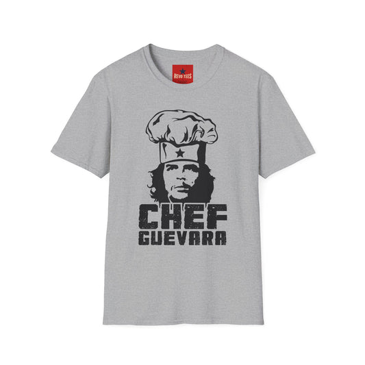 Revotees Chef Guevara Funny Revolutionary Chef Graphic T-Shirt - alternate view 2