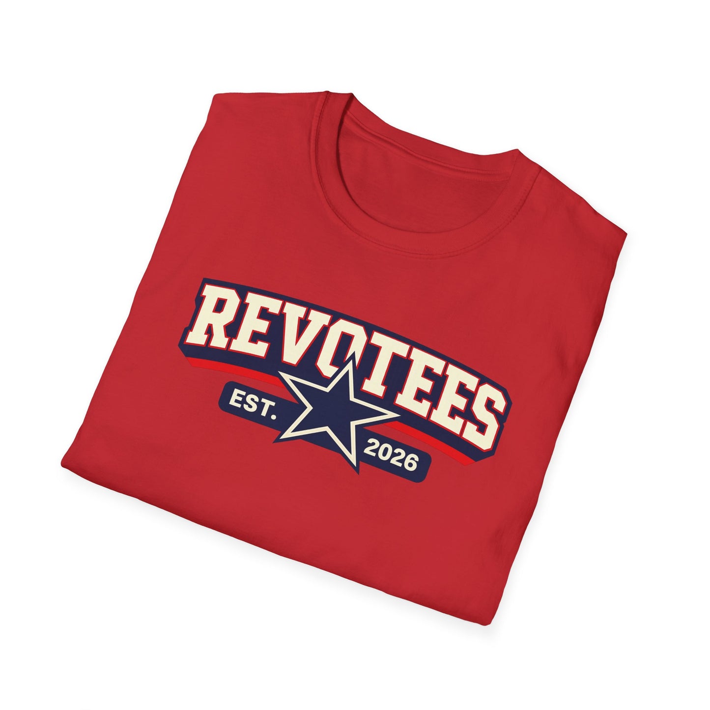 Revotees EST. 2026 Graphic T-Shirt — Retro Star Sports Logo