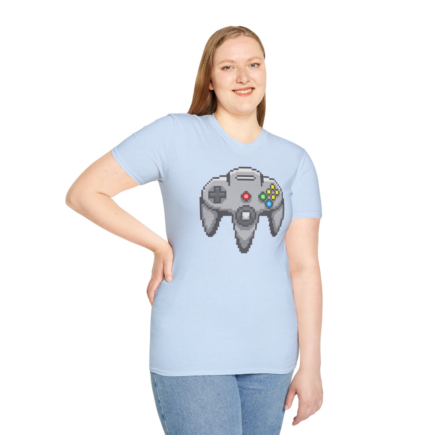 Retro Pixel Video Game Controller T-Shirt