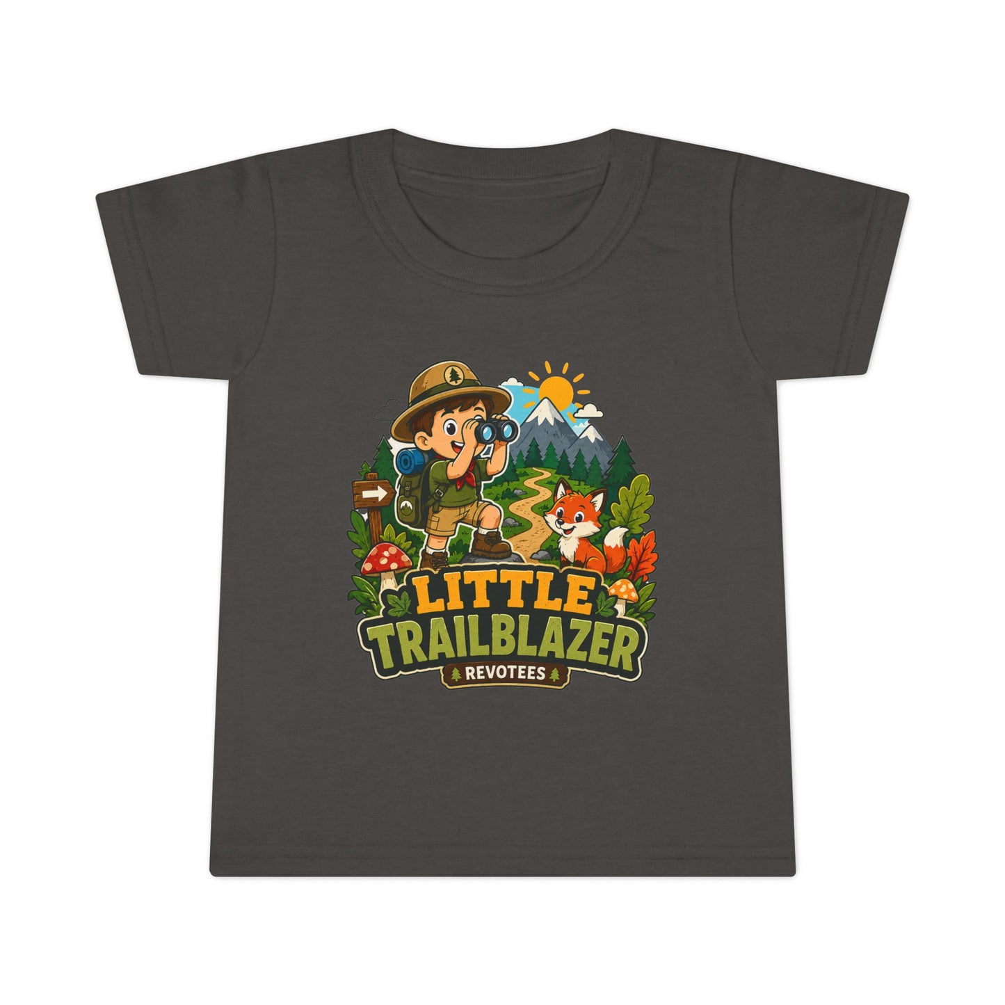 Little Trailblazer Toddler T-Shirt — Cute Explorer Camping Tee for Kids