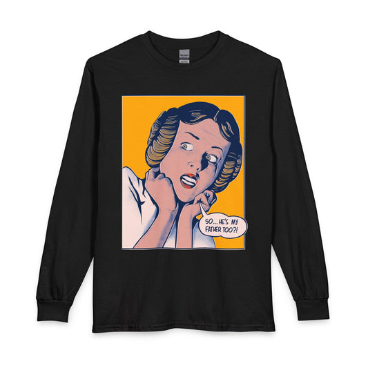 Revotees Princess Leah Long-Sleeve So Hes My Father Too Graphic T-Shirt - alternate view 2