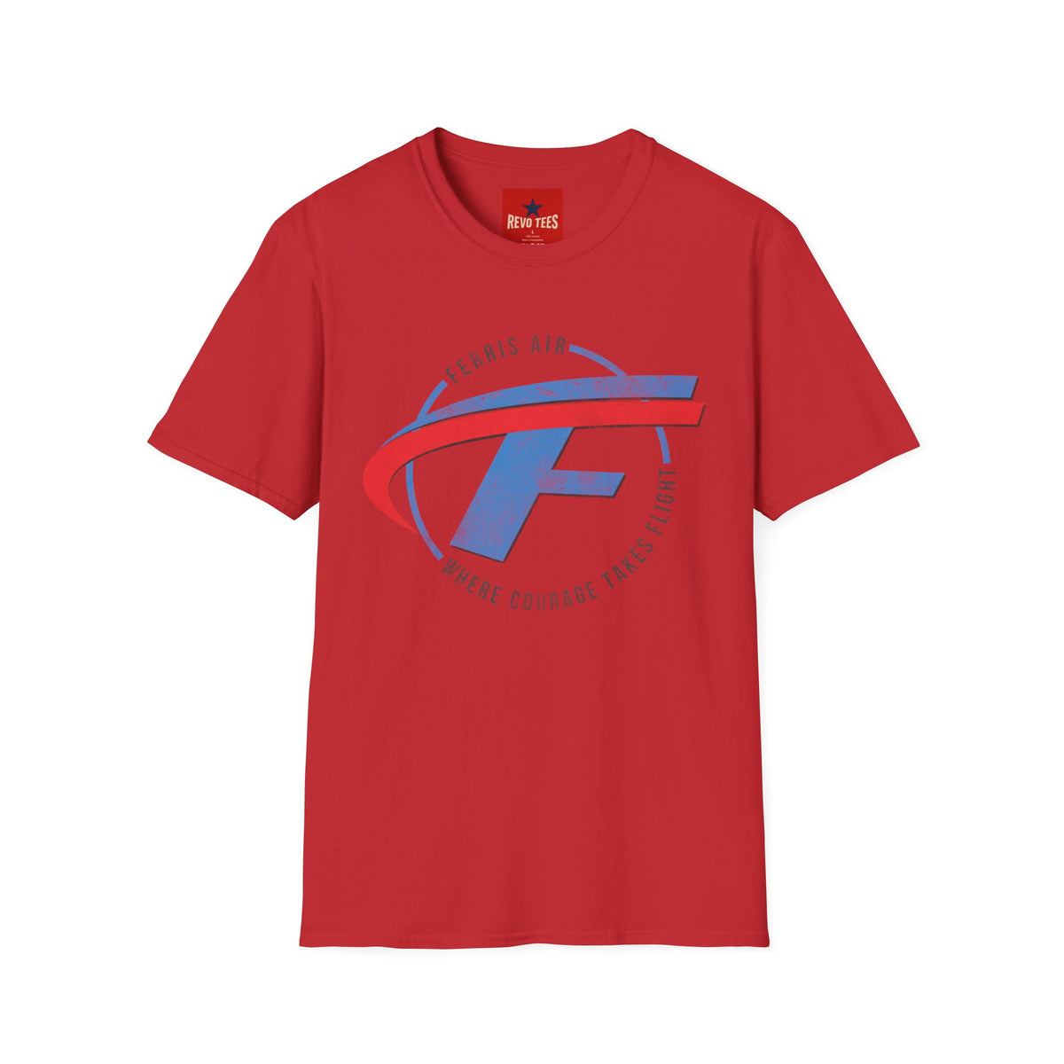 Revotees Ferris Air Flight Logo Retro Aviation Graphic T-Shirt - alternate view 8