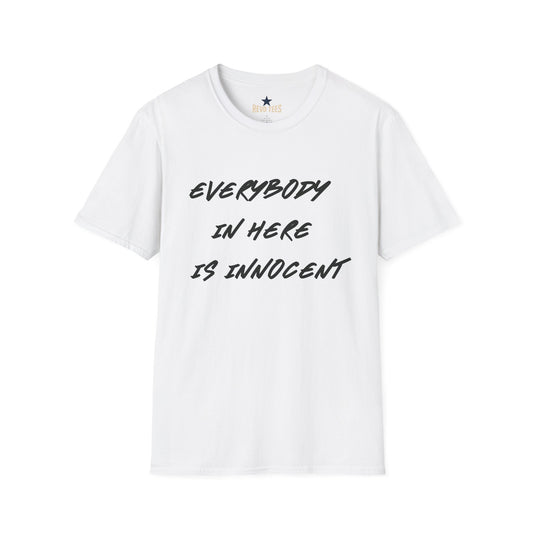 Shawshank Quote - Everybody In Here Is Innocent T‑Shirt