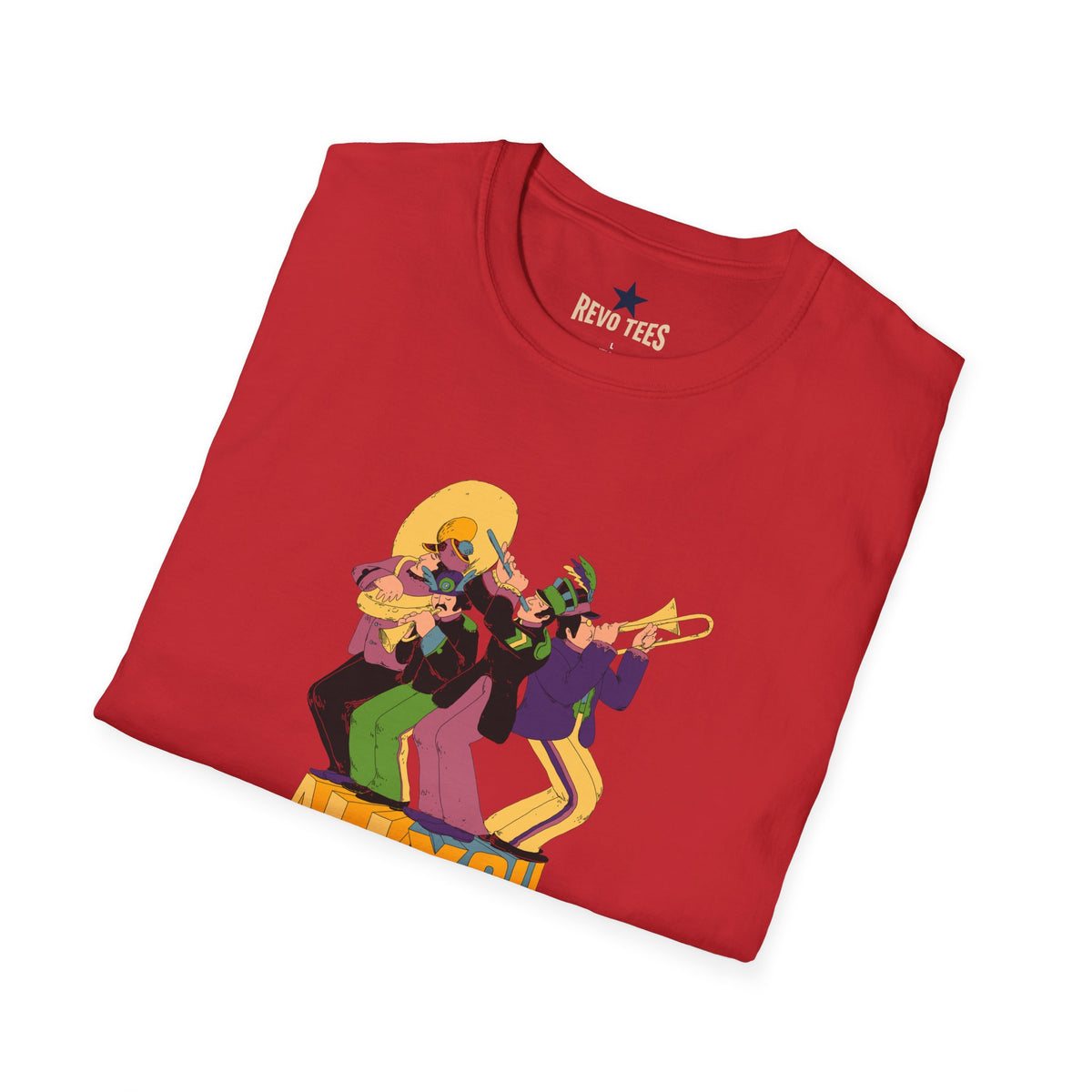 Revotees Retro Jazz Band All You Need Is Love Graphic T-Shirt - alternate view 22