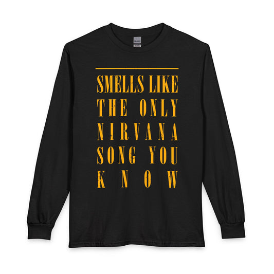 Revotees Smells Like the Only Nirvana Song You Know Retro Band T-Shirt - alternate view 2