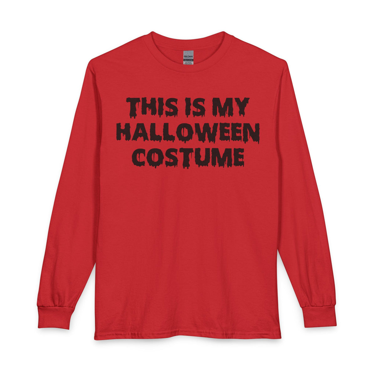 Revotees This Is My Halloween Costume Long-Sleeve Funny Halloween Shirt T-Shirt - alternate view 8