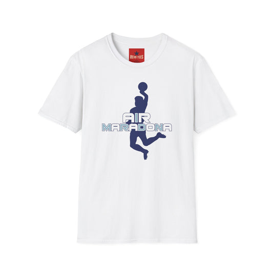 Air Maradona T-Shirt — Retro Soccer Silhouette Tee