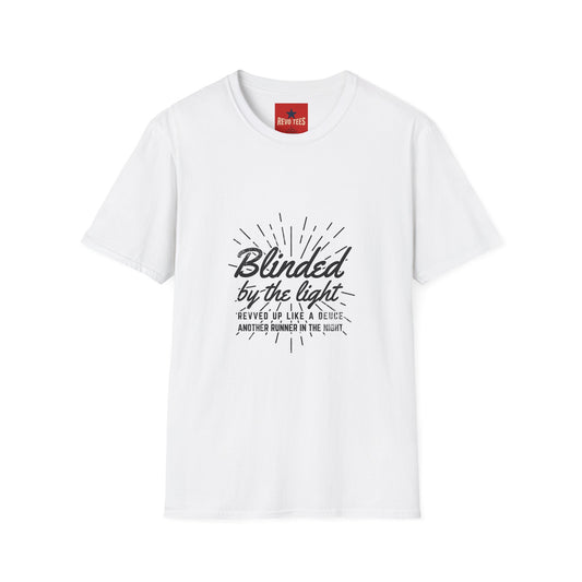 Blinded by the Light T-Shirt — Inspirational Faith Graphic Tee