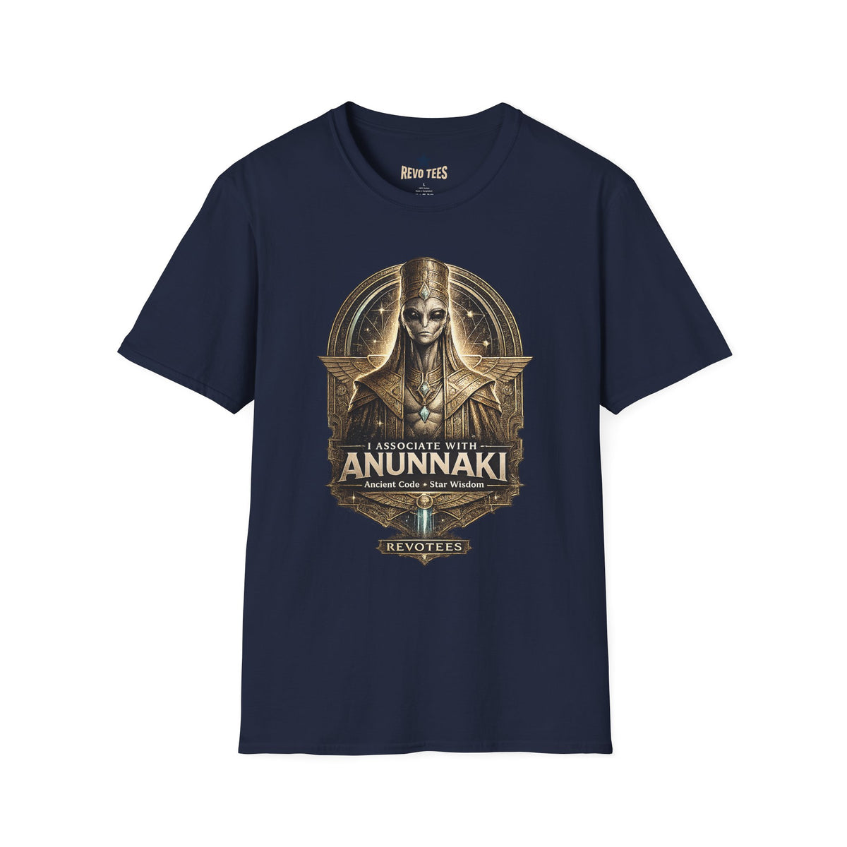 Revotees Anunnaki Ancient Alien Mythology Extraterrestrial Graphic T-Shirt - alternate view 5