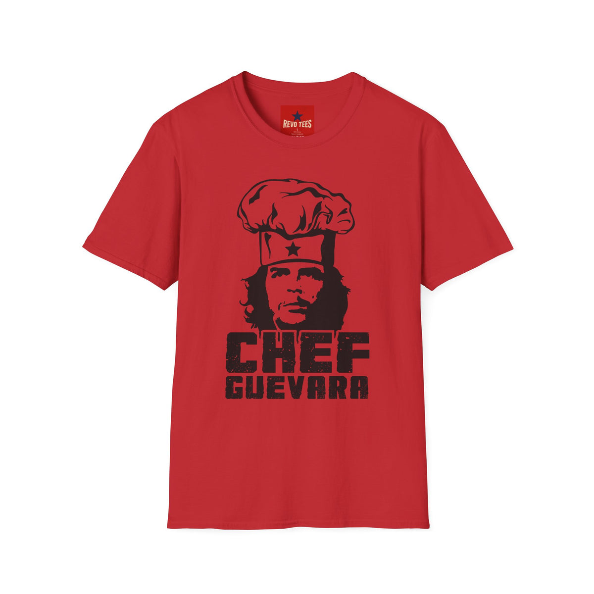 Revotees Chef Guevara Funny Revolutionary Chef Graphic T-Shirt - alternate view 8