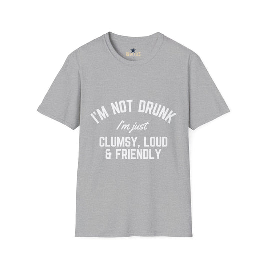 Revotees Im Not Drunk Unisex Softstyle T-Shirt - alternate view 2