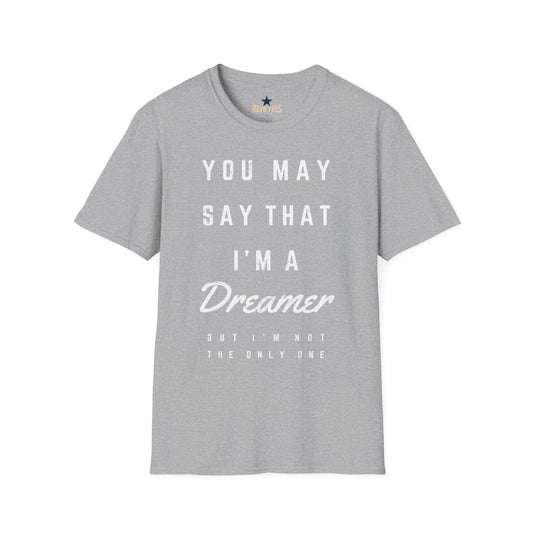 Revotees Dreamer Graphic You May Say That Im a Dreamer Inspirational T-Shirt - alternate view 2
