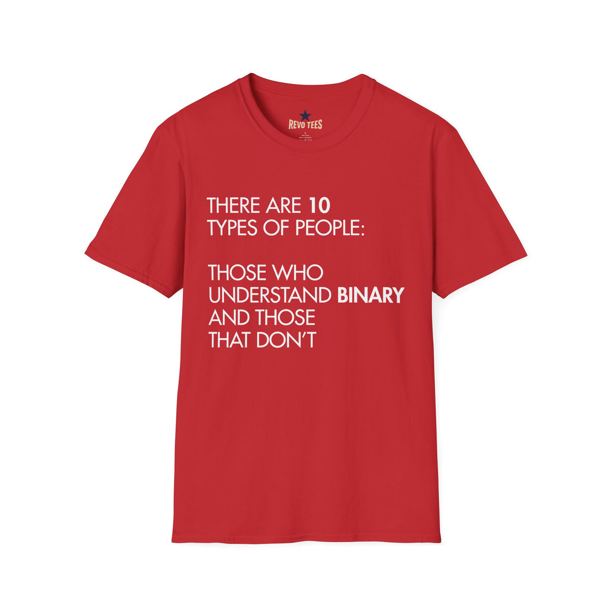 Revotees Binary Problems Unisex Softstyle T-Shirt - alternate view 9