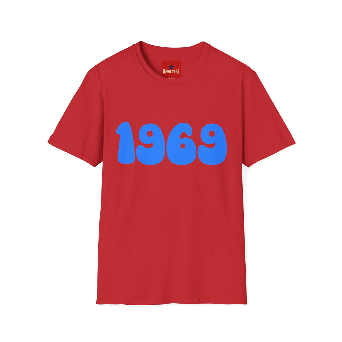 Revotees 1969 Retro Year Vintage 60s Birthday Anniversary T-Shirt - alternate view 11