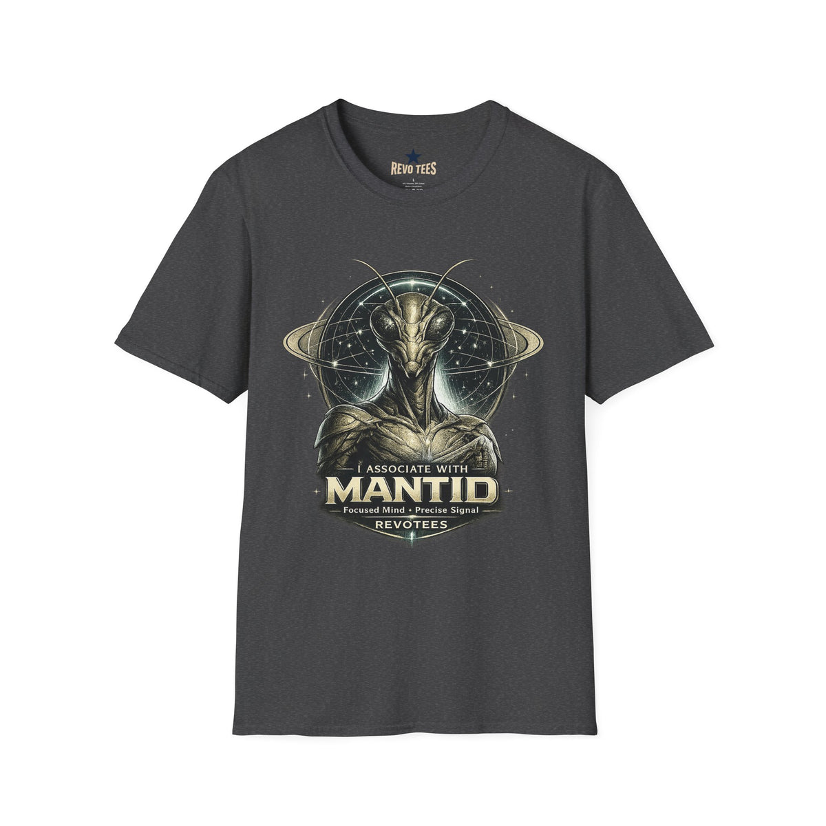 Revotees Mantis Galaxy I Associate with Mantis Graphic T-Shirt - alternate view 4