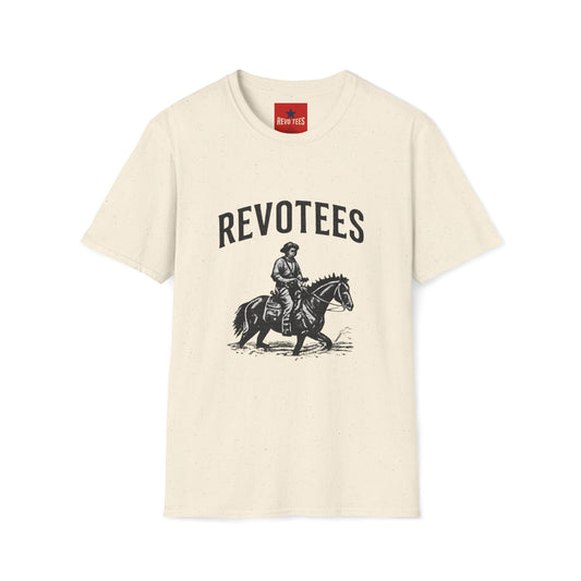 Revotees Vintage Western T-Shirt — Cowboy Horse Graphic Tee