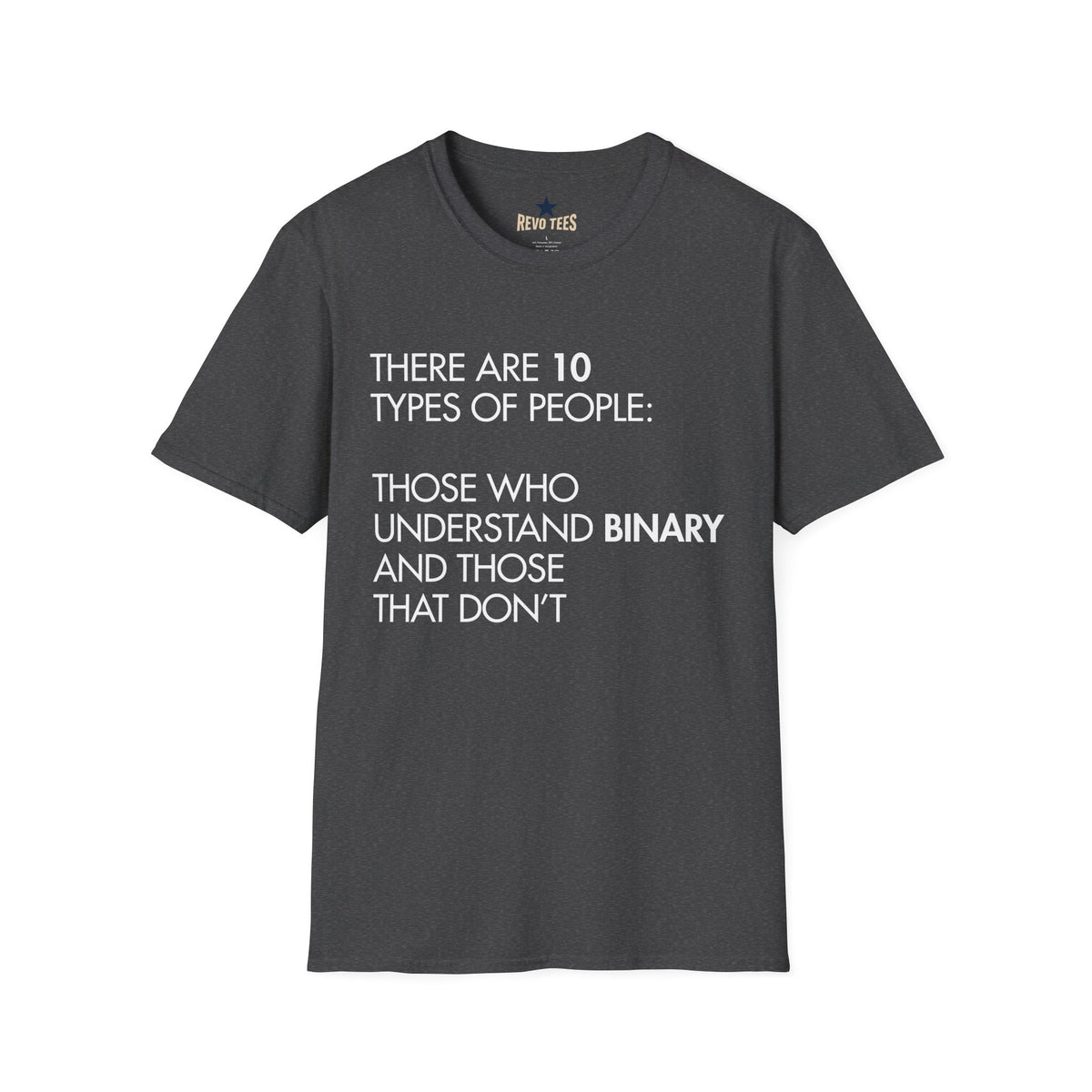 Revotees Binary Problems Unisex Softstyle T-Shirt - alternate view 5