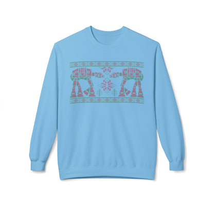 Star Wars AT-AT Holiday Sweater Crewneck Sweatshirt