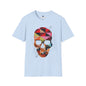 Revotees Geometric Colorblock Skull T-Shirt - alternate view 6