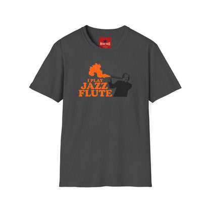 I Play Jazz Flute - Anchor Man - Unisex Softstyle T-Shirt