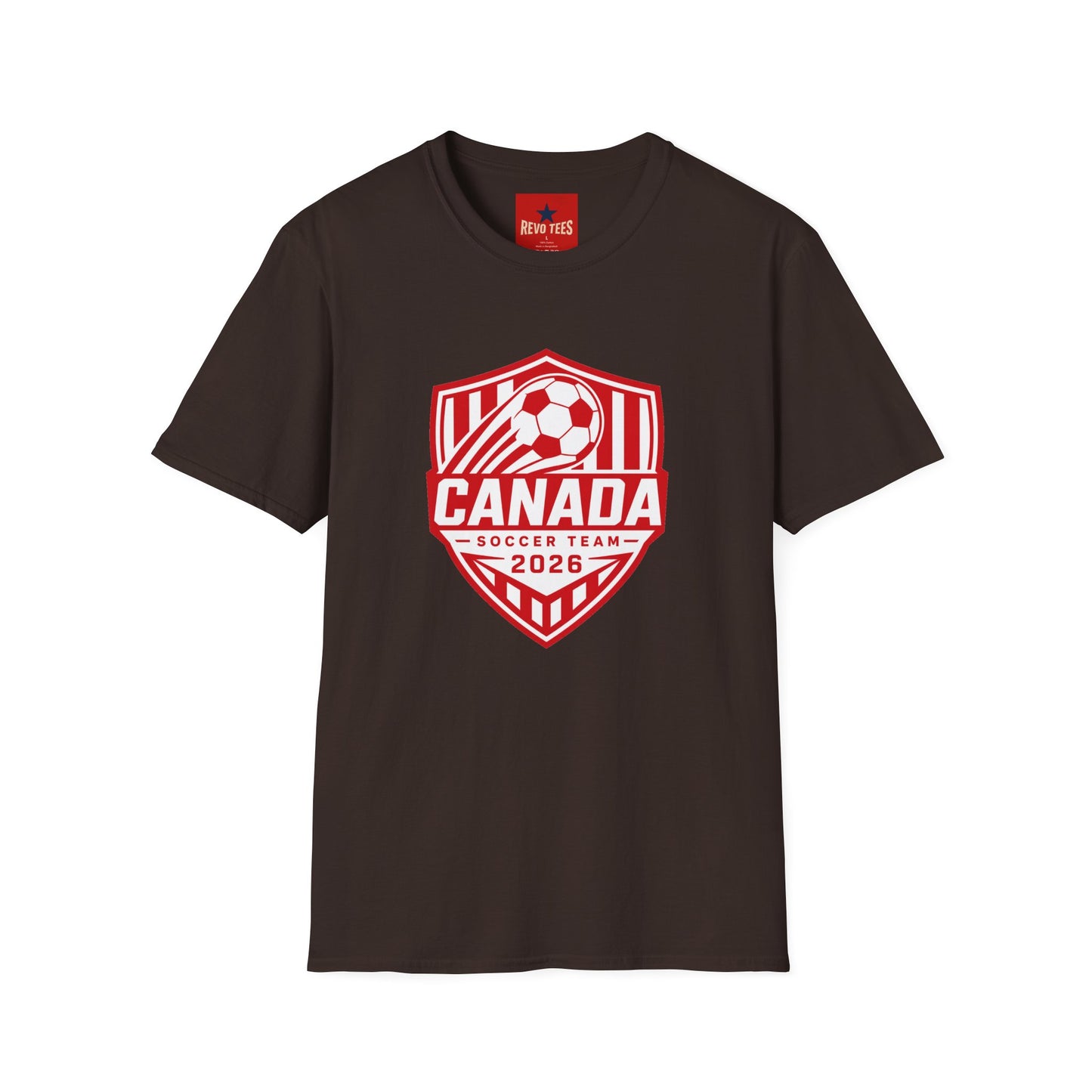 World Cup 2026 - Canada Soccer Team T‑Shirt — 2026 Crest Tee