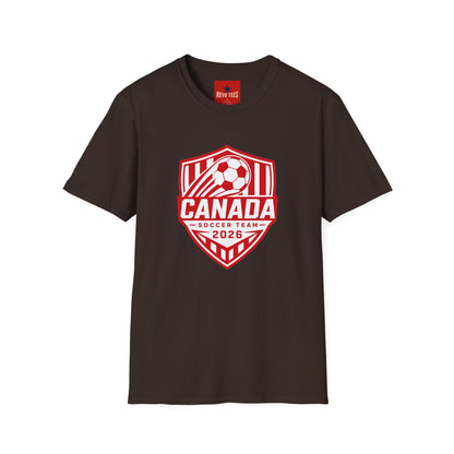 World Cup 2026 - Canada Soccer Team T‑Shirt — 2026 Crest Tee