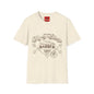 Barber Shop Graphic T‑Shirt — 'My T‑Shirt Barber Shop' Vintage Logo Tee